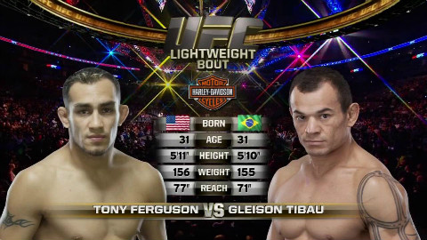UFC:夜魔 托尼-弗格森 VS 格雷森-缇巴